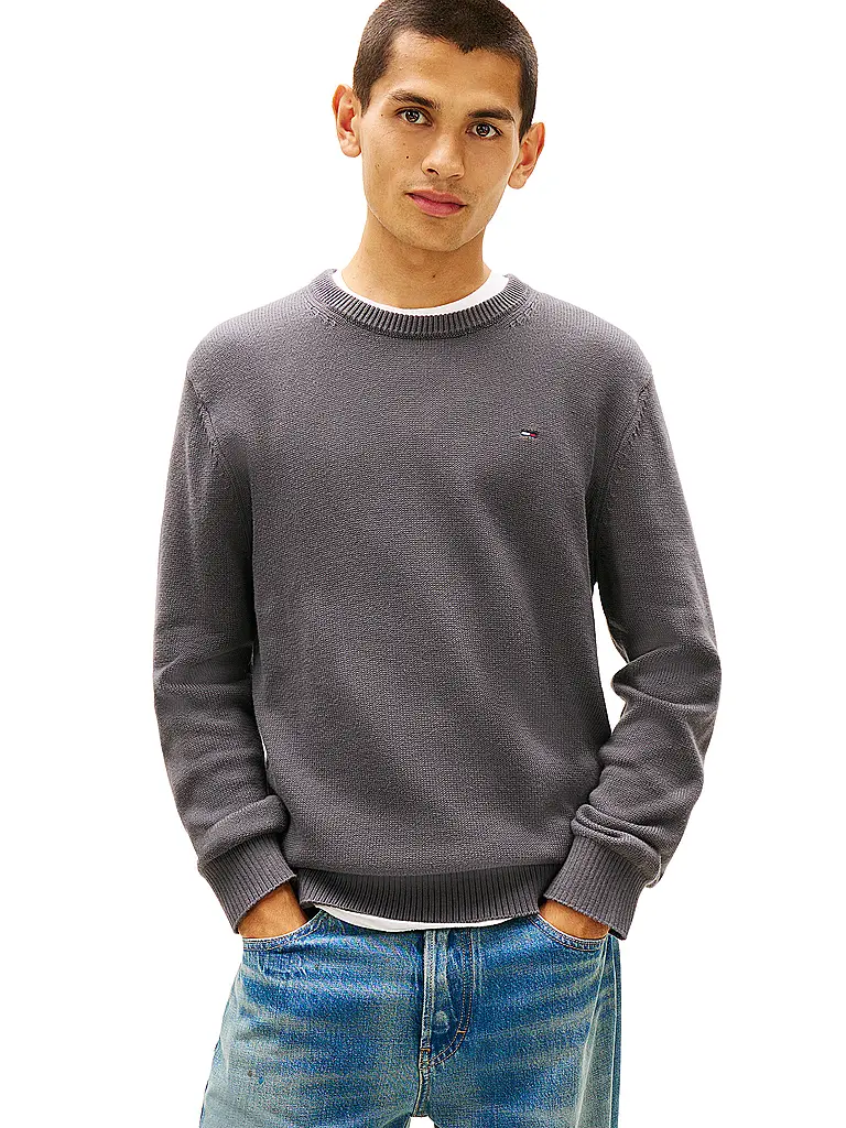 TOMMY JEANS | Pullover  | grau