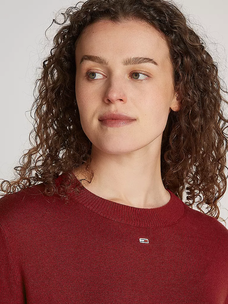 TOMMY JEANS | Pullover | Rouge
