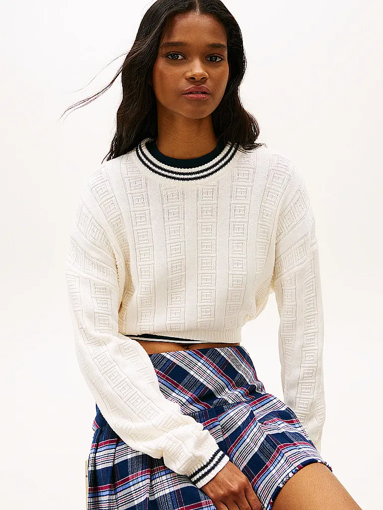TOMMY JEANS | Pullover | Blanc