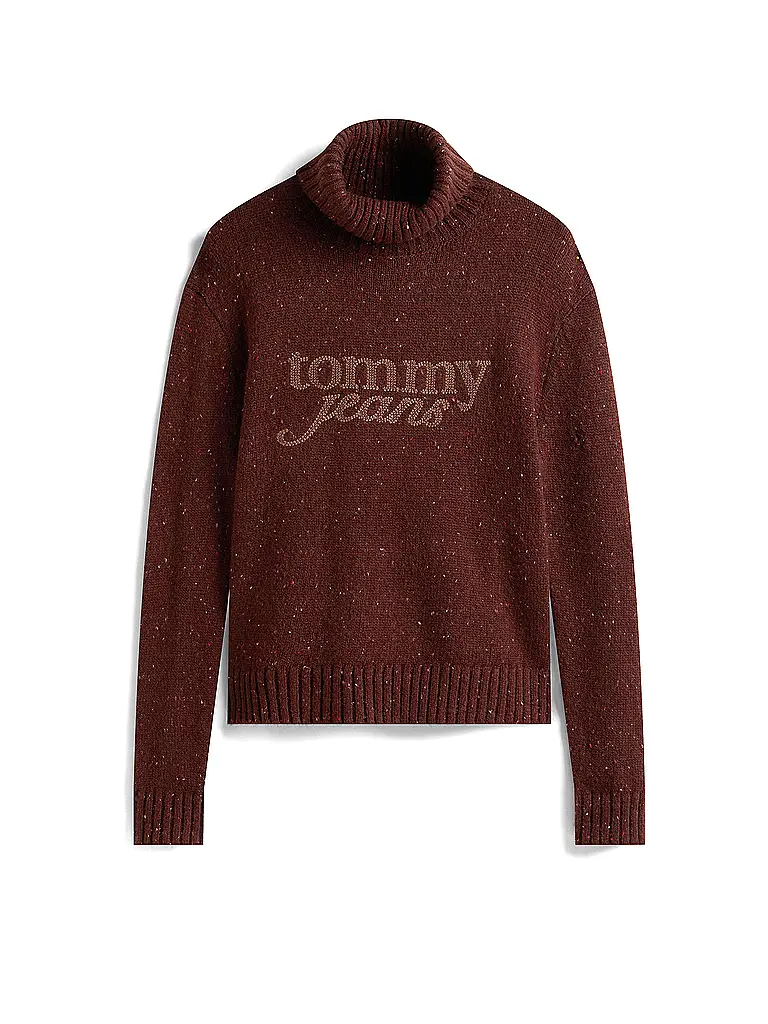 TOMMY JEANS | Rollkragenpullover | Marron