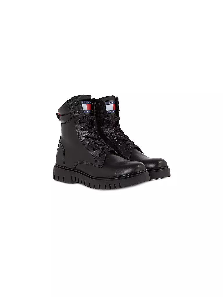 TOMMY JEANS | Schnürboots | Noir