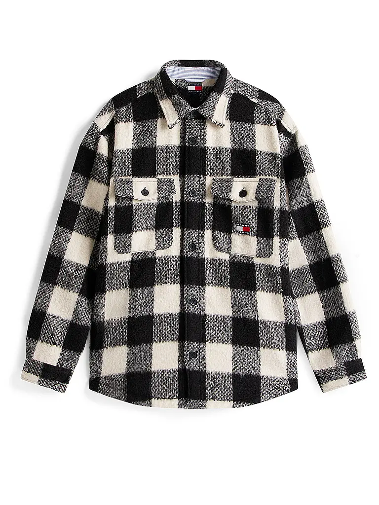 TOMMY JEANS | Surchemise | schwarz