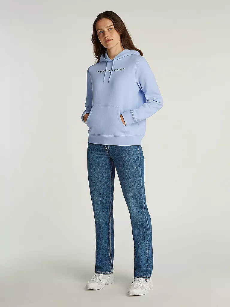 TOMMY JEANS | Sweat à capuche - Hoodie | Bleu clair