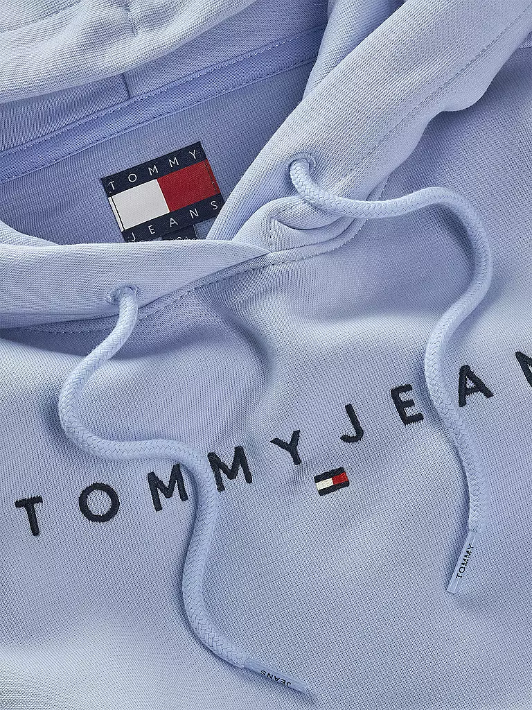TOMMY JEANS | Sweat à capuche - Hoodie | Bleu clair