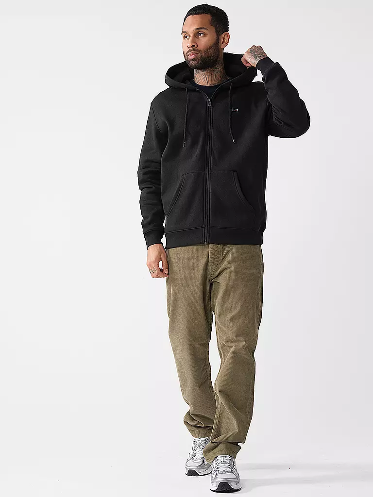 TOMMY JEANS | Sweat-shirt à capuche | schwarz