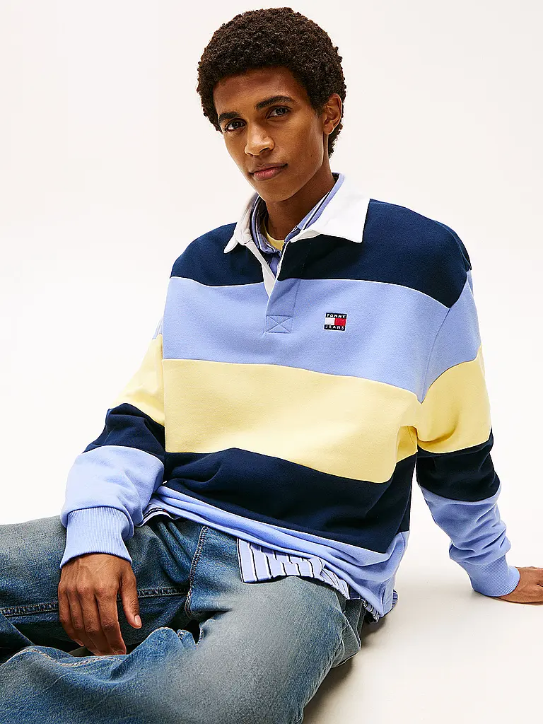 TOMMY JEANS | Sweat-shirt de rugby | Multicolore