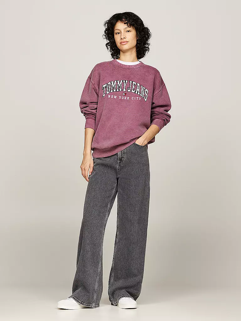 TOMMY JEANS | Sweater | Rouge foncé