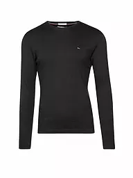 TOMMY JEANS | T-shirt à manches longues Coupe slim | Noir