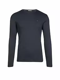 TOMMY JEANS | T-shirt à manches longues Coupe slim | Bleu foncé