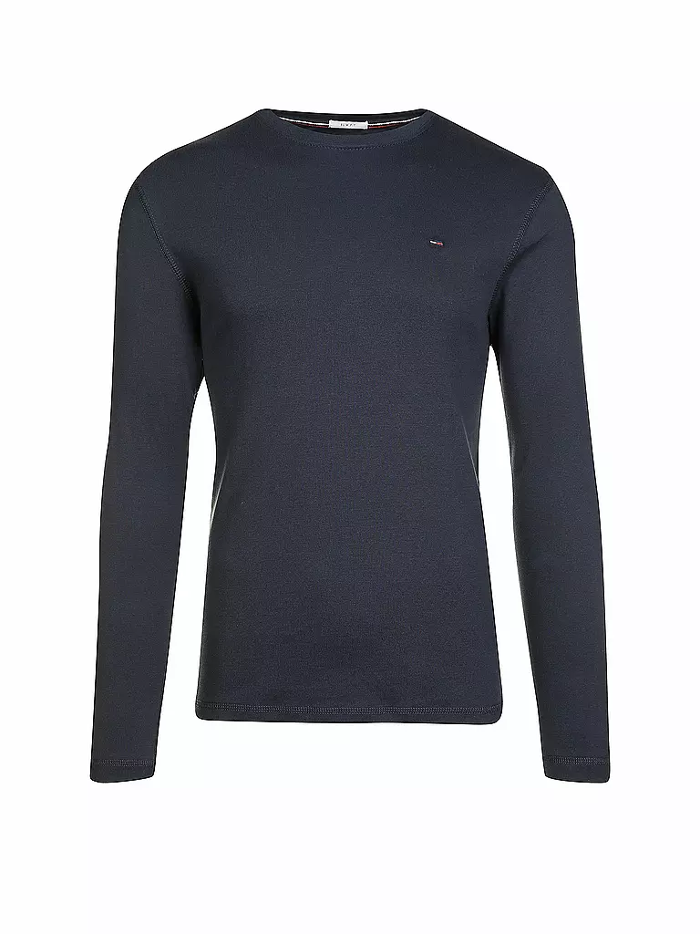 TOMMY JEANS | T-shirt à manches longues Coupe slim | dunkelblau