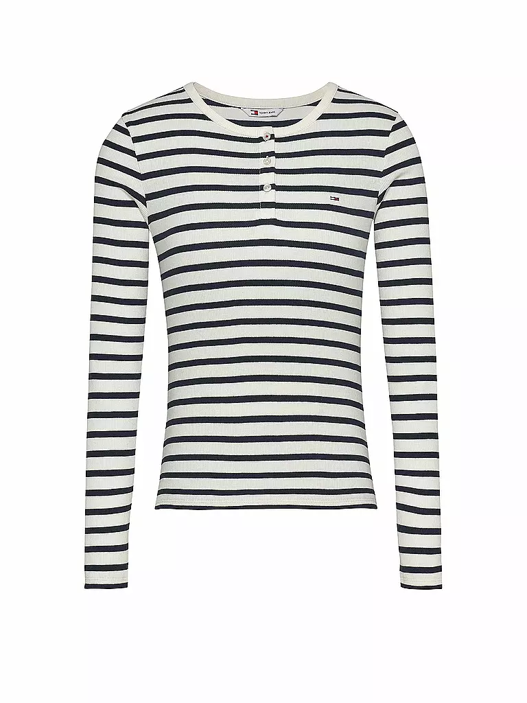 TOMMY JEANS | T-shirt à manches longues | dunkelblau