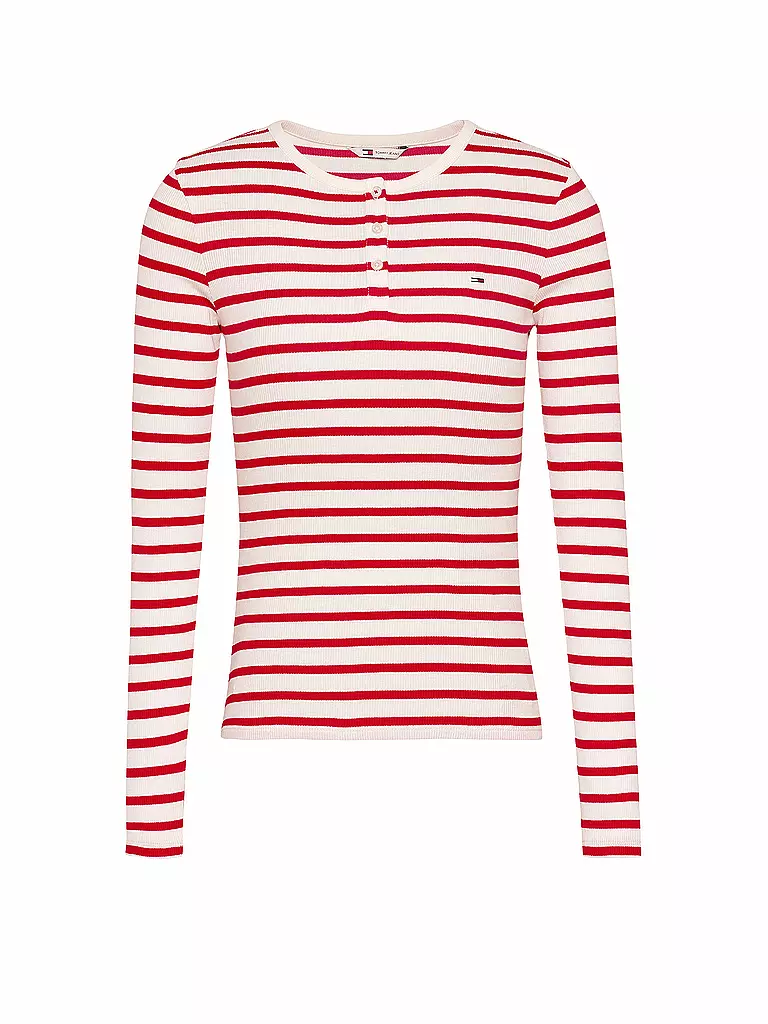 TOMMY JEANS | T-shirt à manches longues | rot
