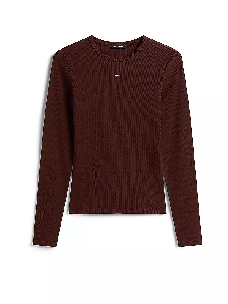 TOMMY JEANS | T-shirt à manches longues | braun