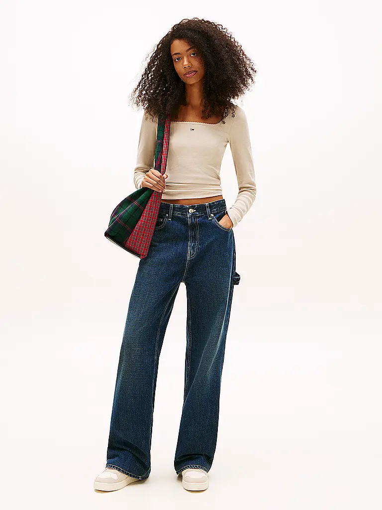 TOMMY JEANS | T-shirt à manches longues | Beige