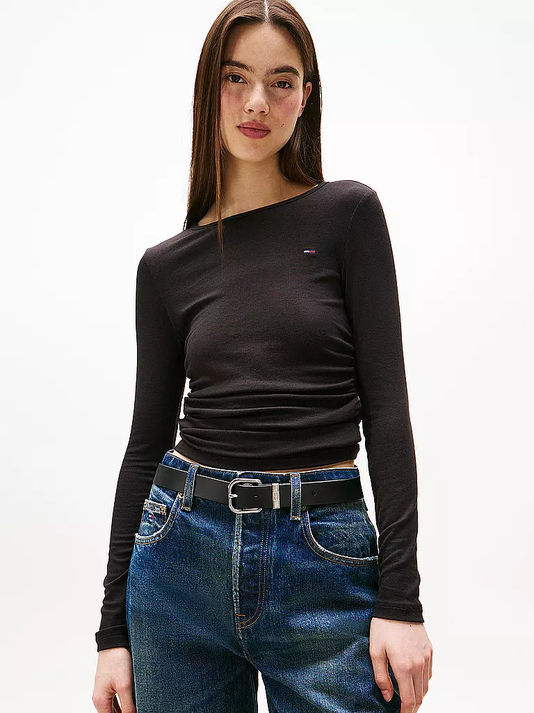 TOMMY JEANS | T-shirt à manches longues | Noir