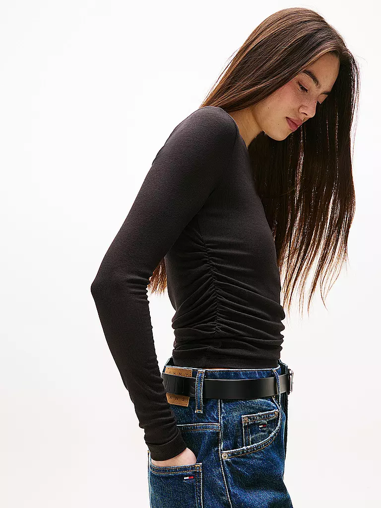 TOMMY JEANS | T-shirt à manches longues | Noir