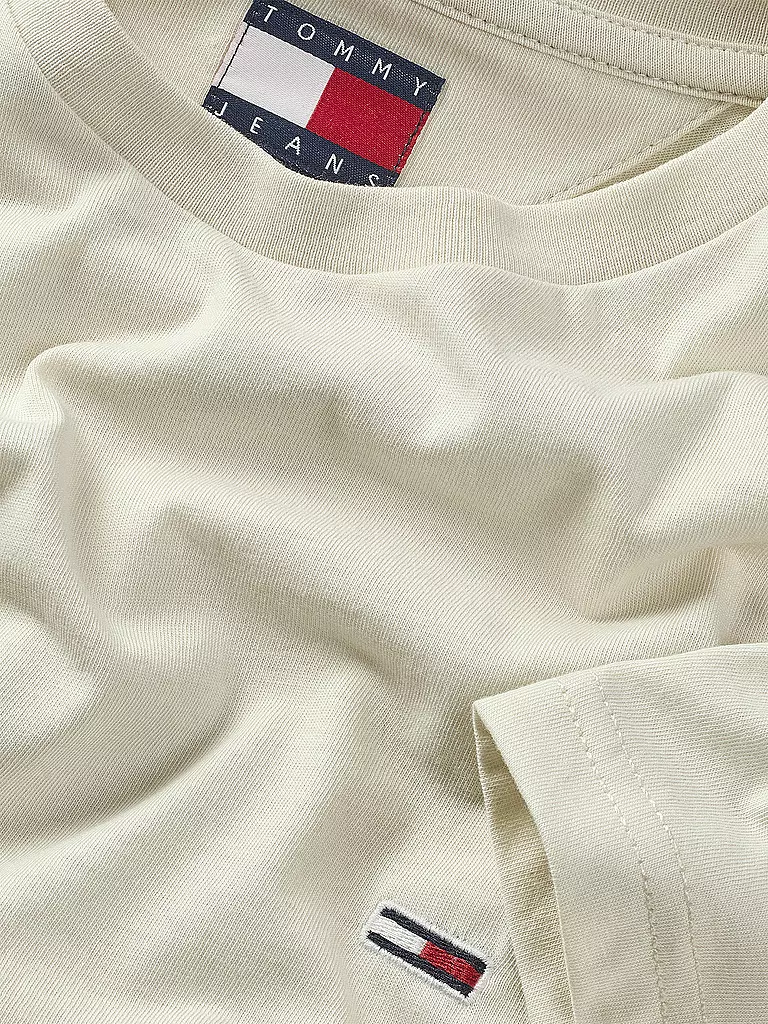 TOMMY JEANS | T-shirt Coupe Slim | creme