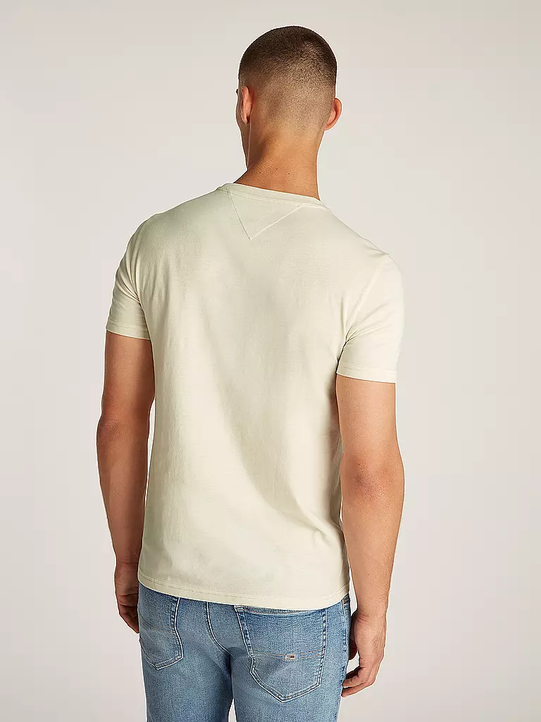 TOMMY JEANS | T-shirt Coupe Slim | creme