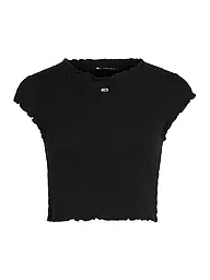 TOMMY JEANS | T-Shirt Cropped Fit  | Noir