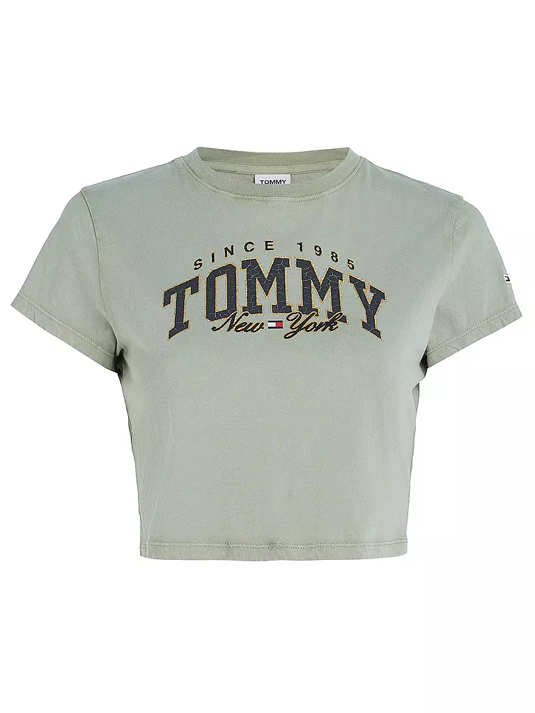 TOMMY JEANS | T-Shirt Cropped Fit | Gris