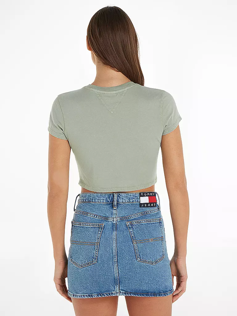 TOMMY JEANS | T-Shirt Cropped Fit | Gris