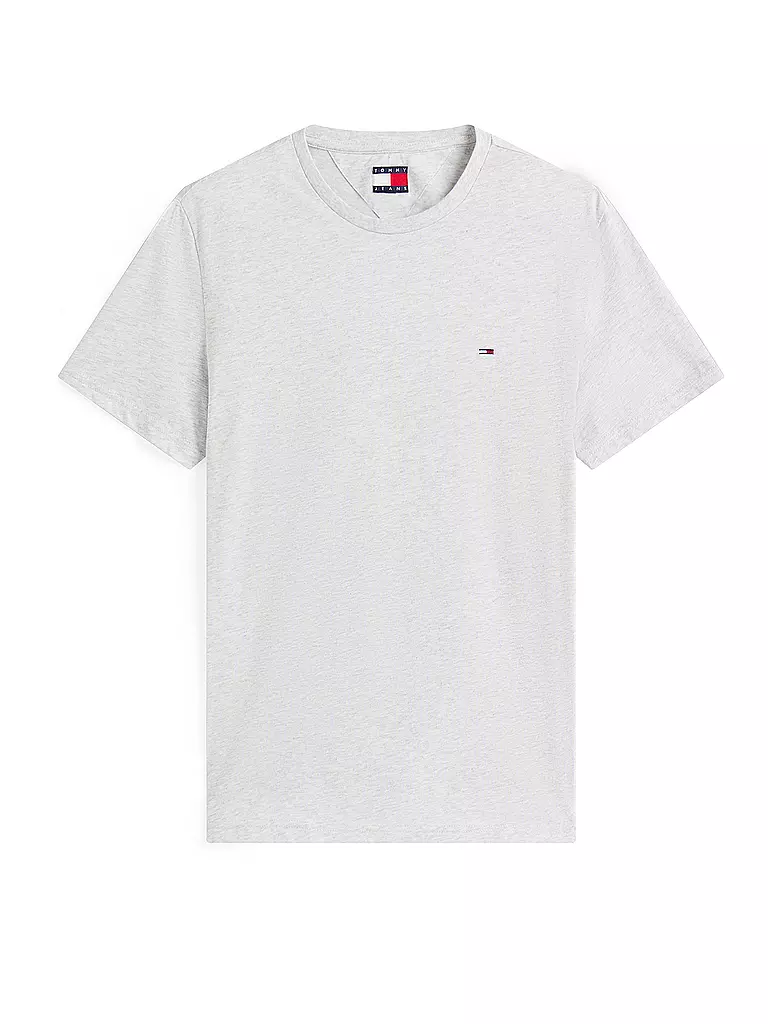TOMMY JEANS | T-shirt slim fit | hellgrau