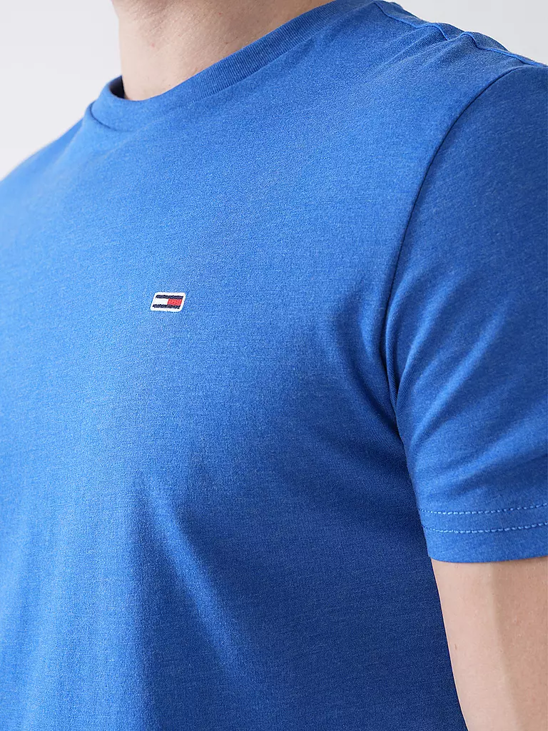 TOMMY JEANS | T-Shirt Slim Fit | blau