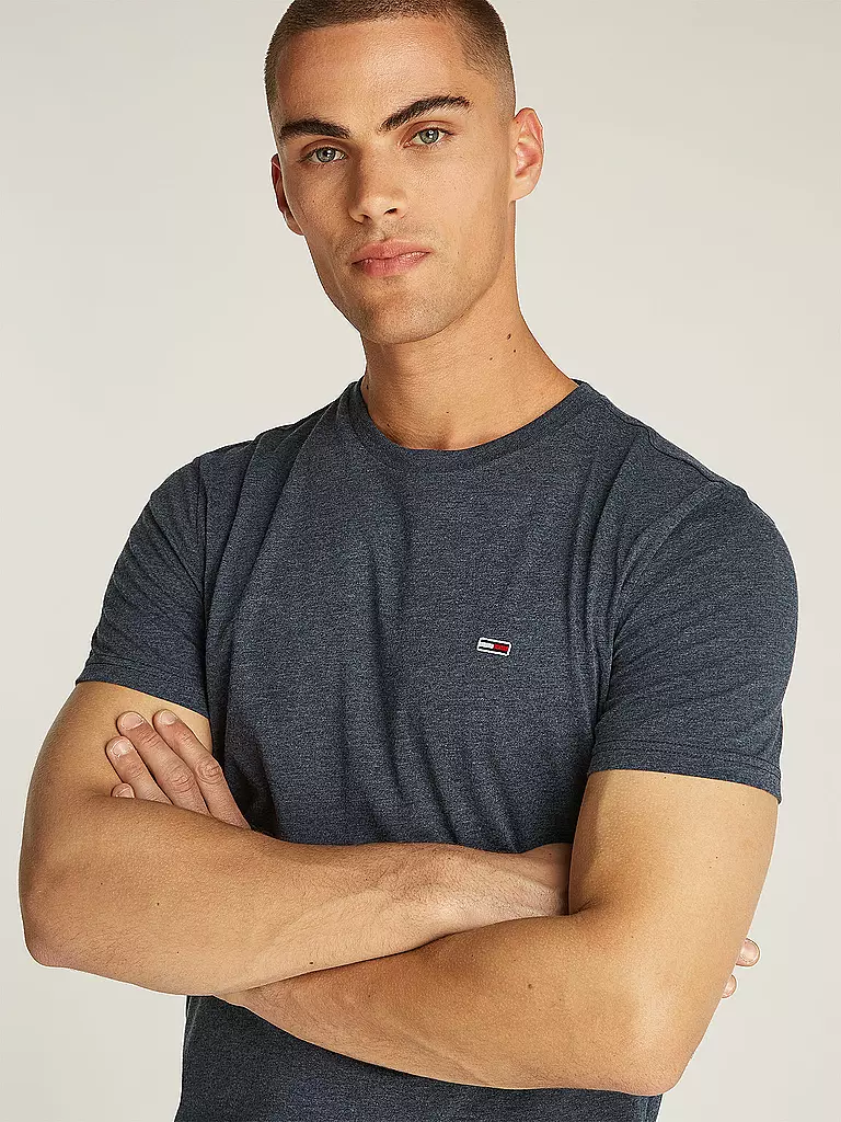 TOMMY JEANS | T-shirt slim fit | dunkelblau
