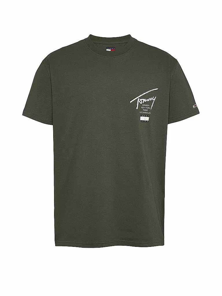 TOMMY JEANS | T-Shirt | Olive