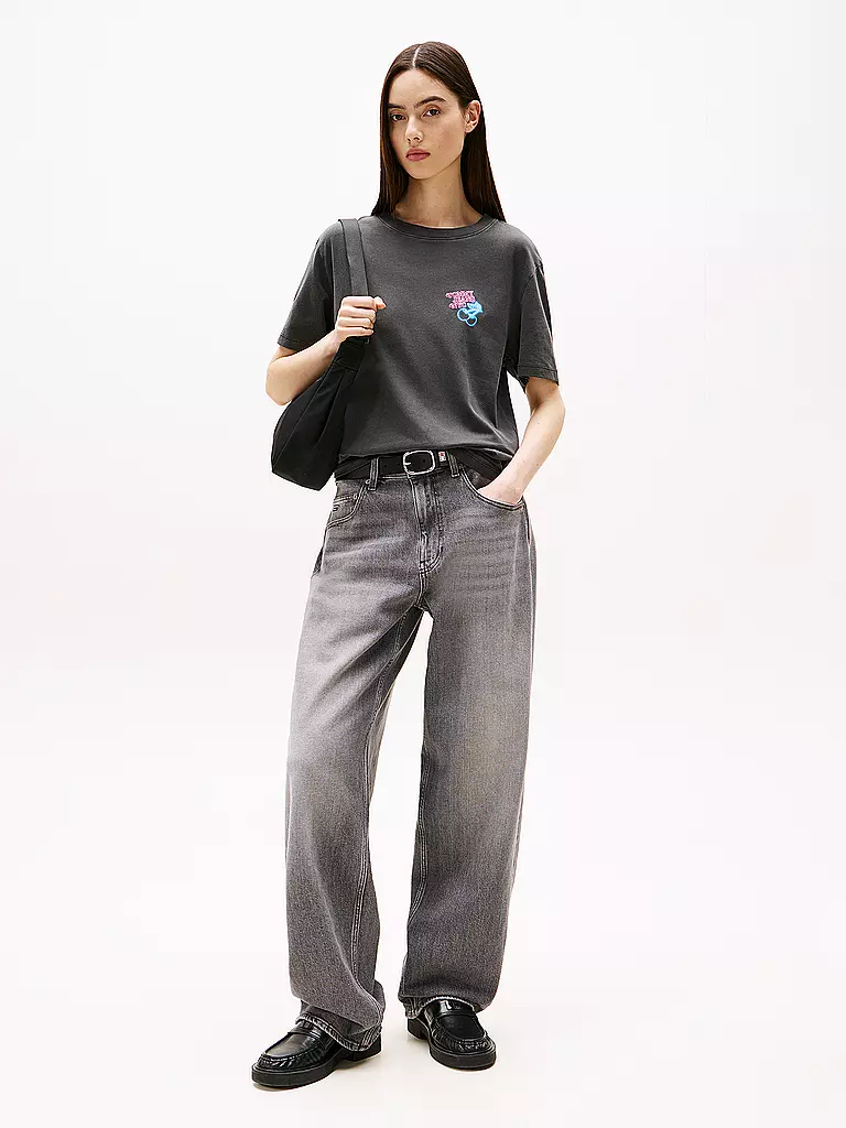 TOMMY JEANS | T-Shirt | schwarz