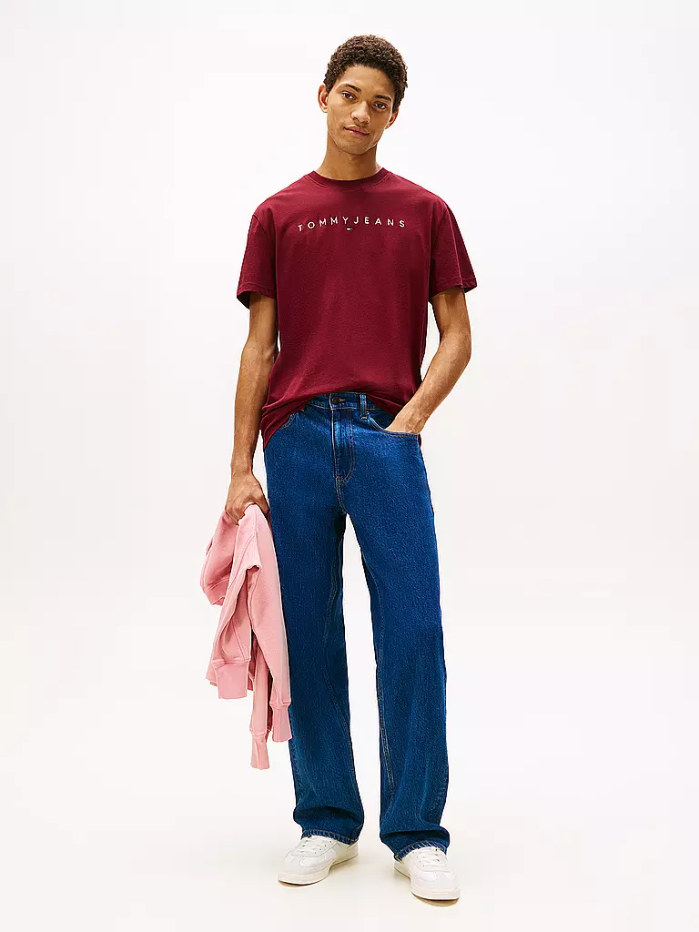 TOMMY JEANS | T-shirt | Rouge foncé