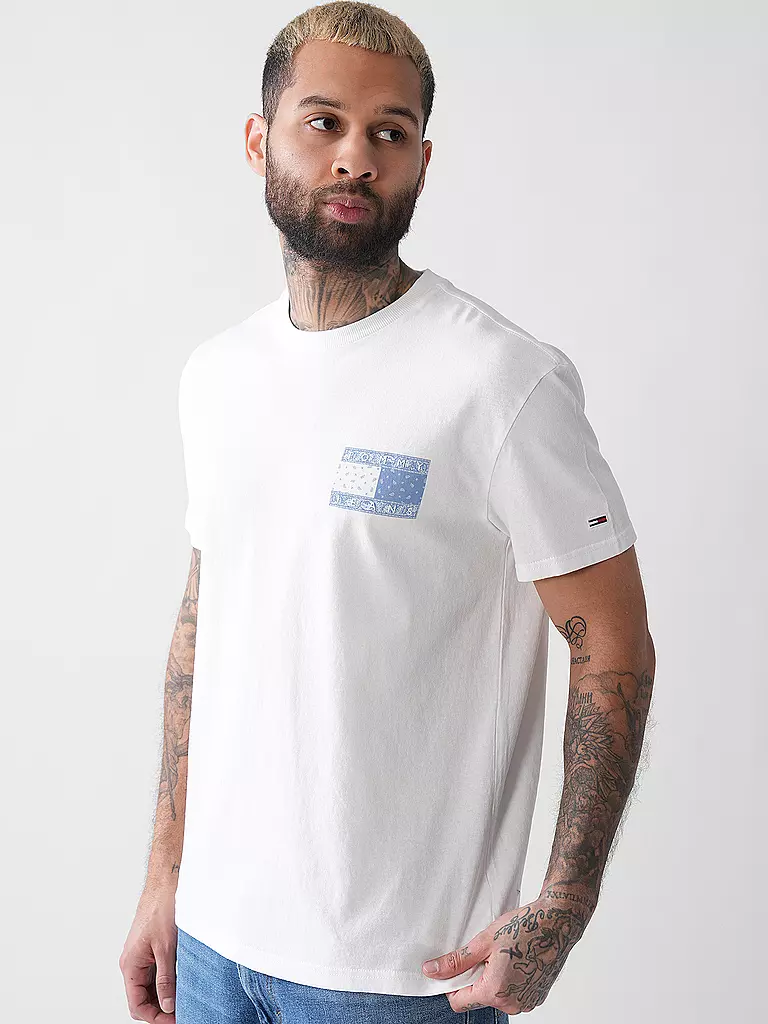 TOMMY JEANS | T-Shirt | weiss