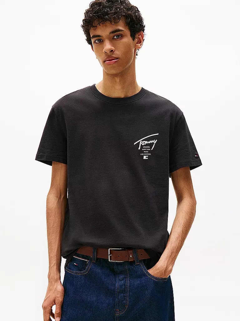 TOMMY JEANS | T-shirt | schwarz