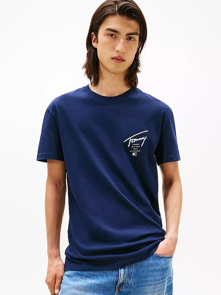 TOMMY JEANS | T-shirt | Bleu foncé