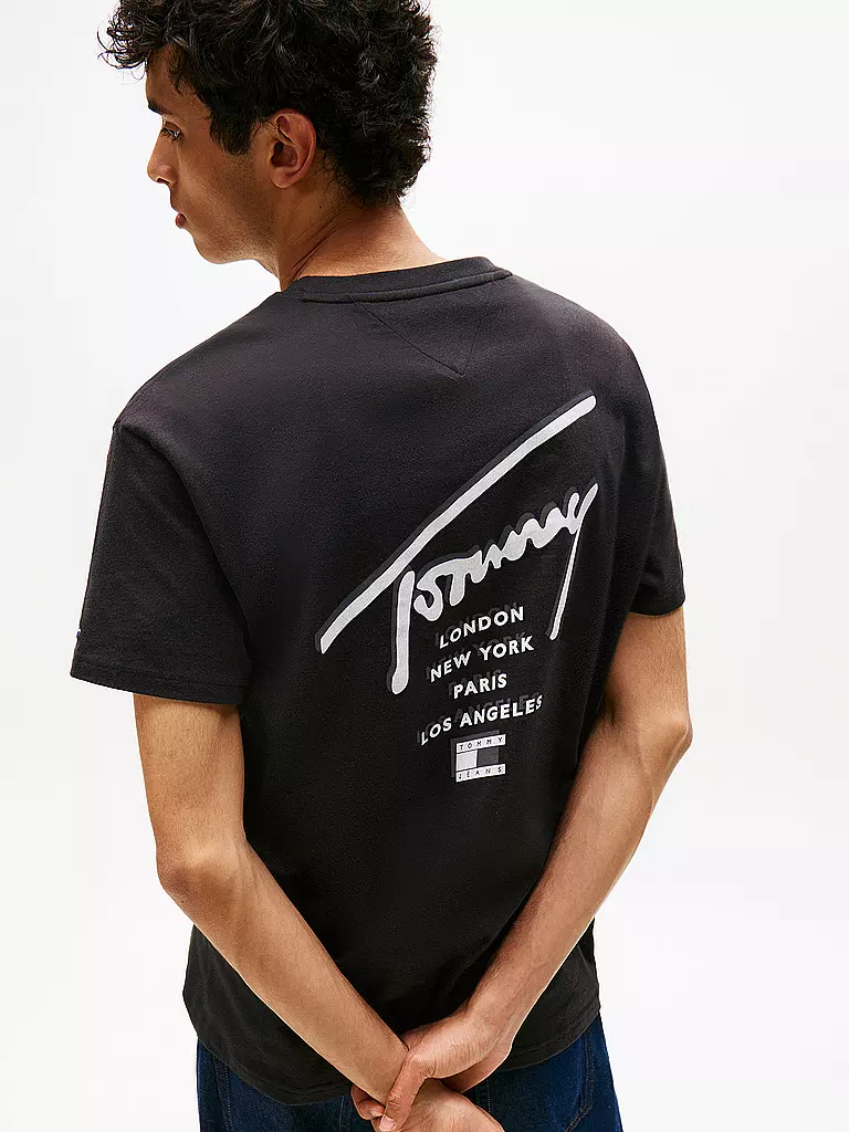 TOMMY JEANS | T-shirt | schwarz