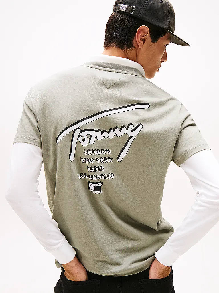 TOMMY JEANS | T-Shirt | Olive