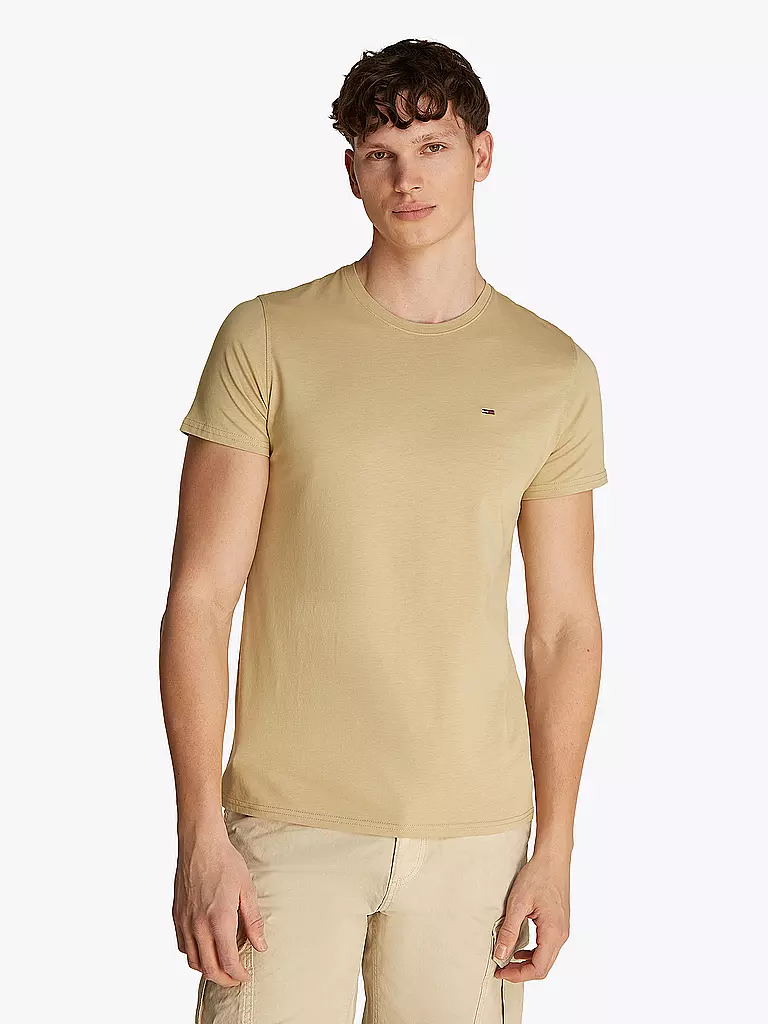 TOMMY JEANS | T-shirt | camel
