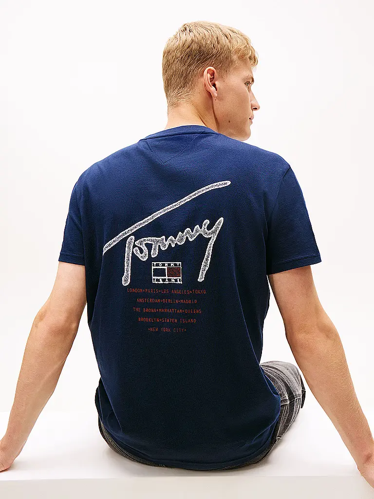 TOMMY JEANS | T-shirt | Bleu foncé