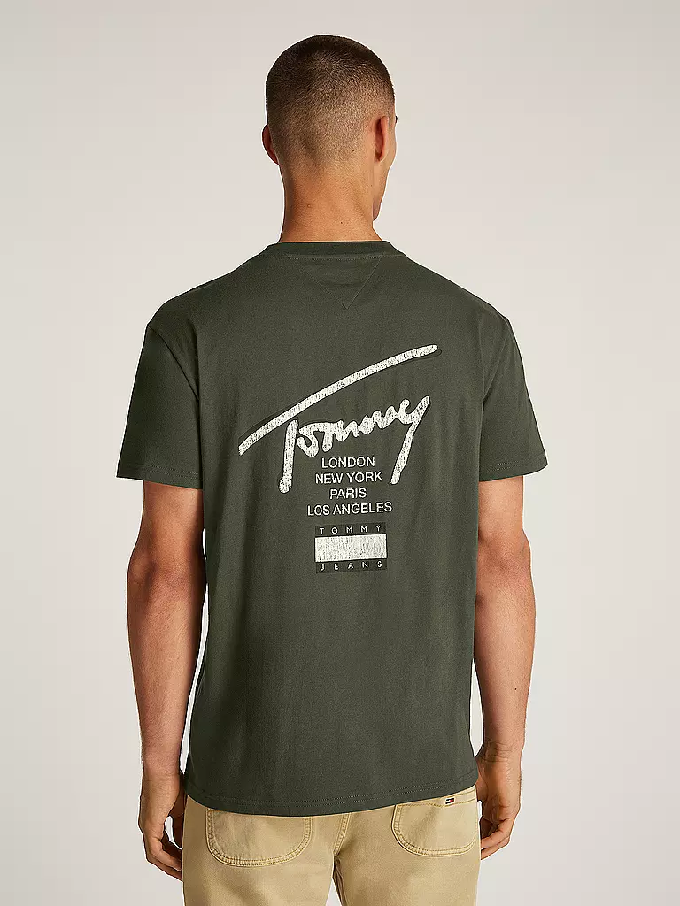 TOMMY JEANS | T-Shirt | Olive