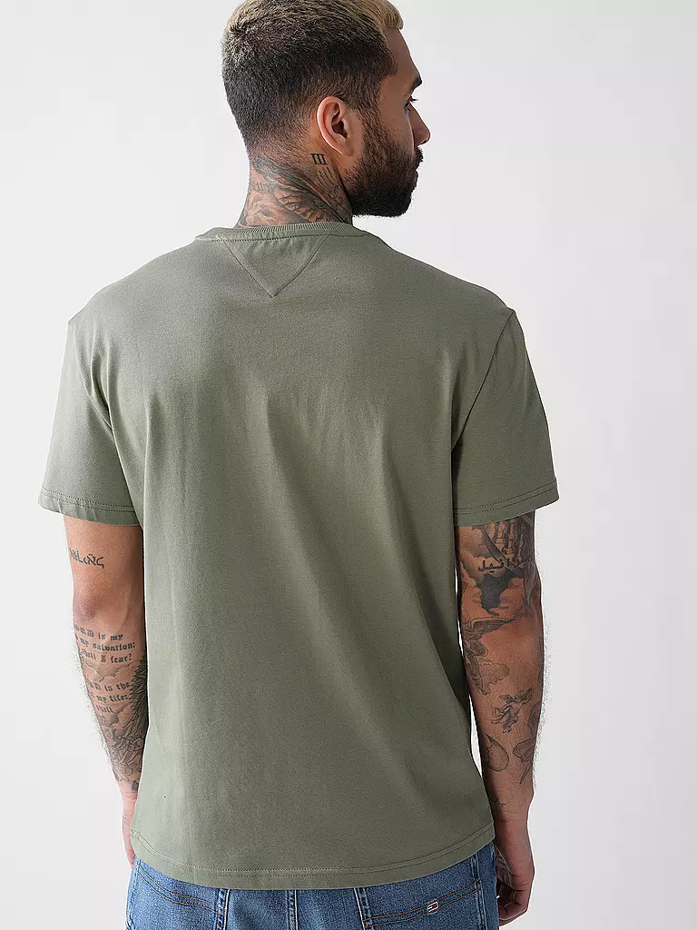TOMMY JEANS | T-Shirt | olive