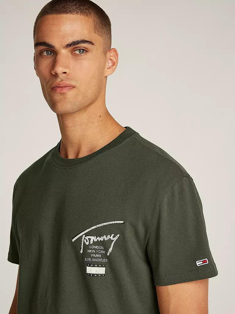 TOMMY JEANS | T-Shirt | Olive