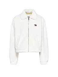 TOMMY JEANS | Veste aspect fourrure | Blanc
