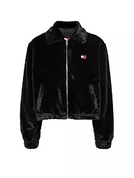 TOMMY JEANS | Veste aspect fourrure | Noir