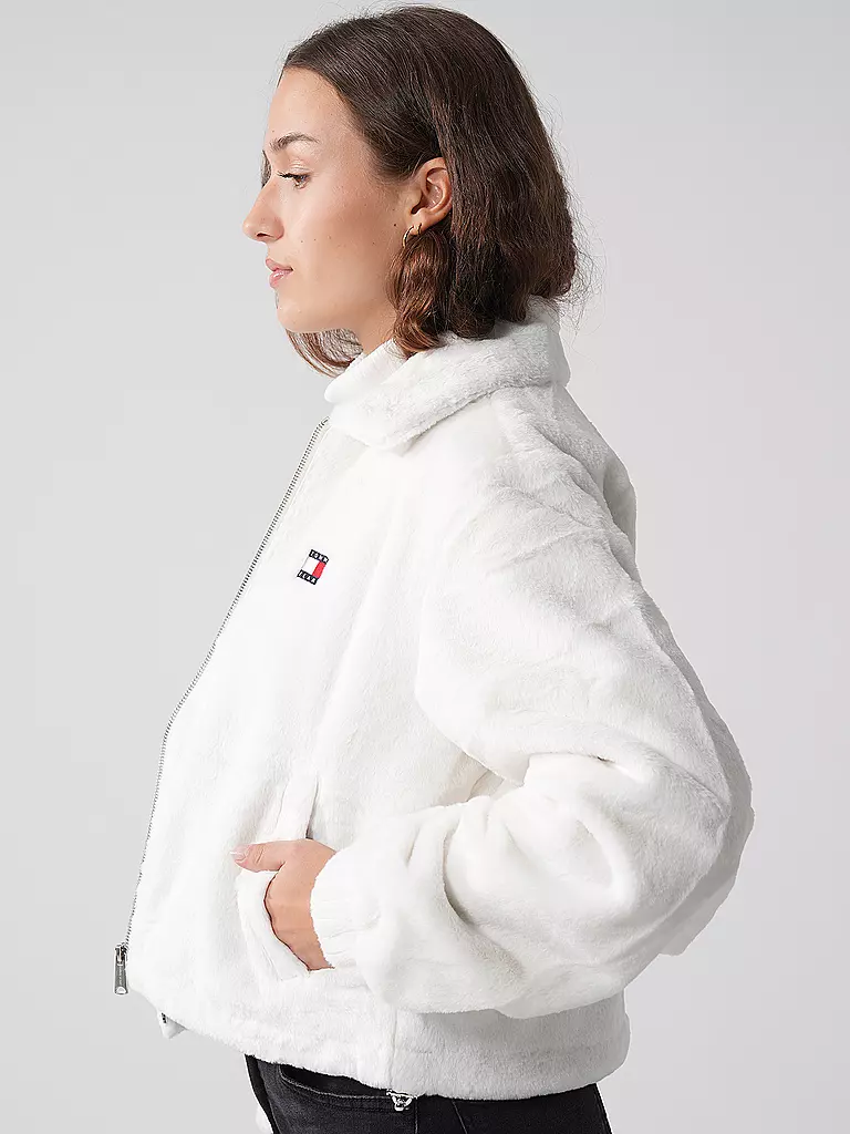 TOMMY JEANS | Veste aspect fourrure | 