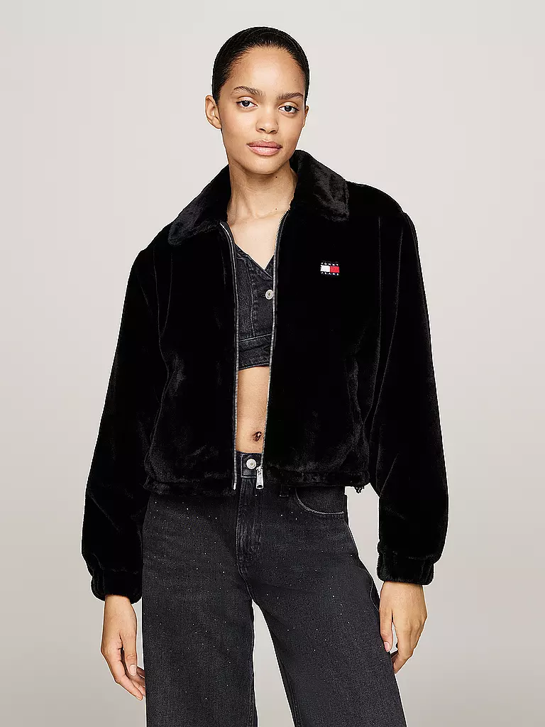 TOMMY JEANS | Veste aspect fourrure | 