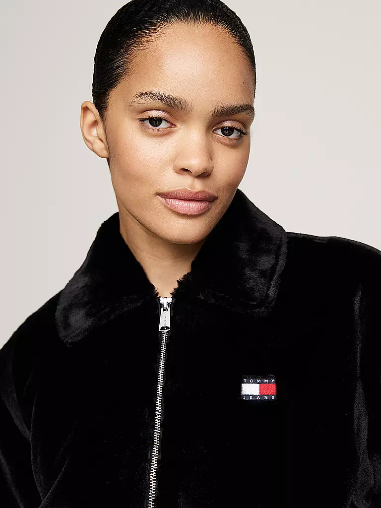TOMMY JEANS | Veste aspect fourrure | 