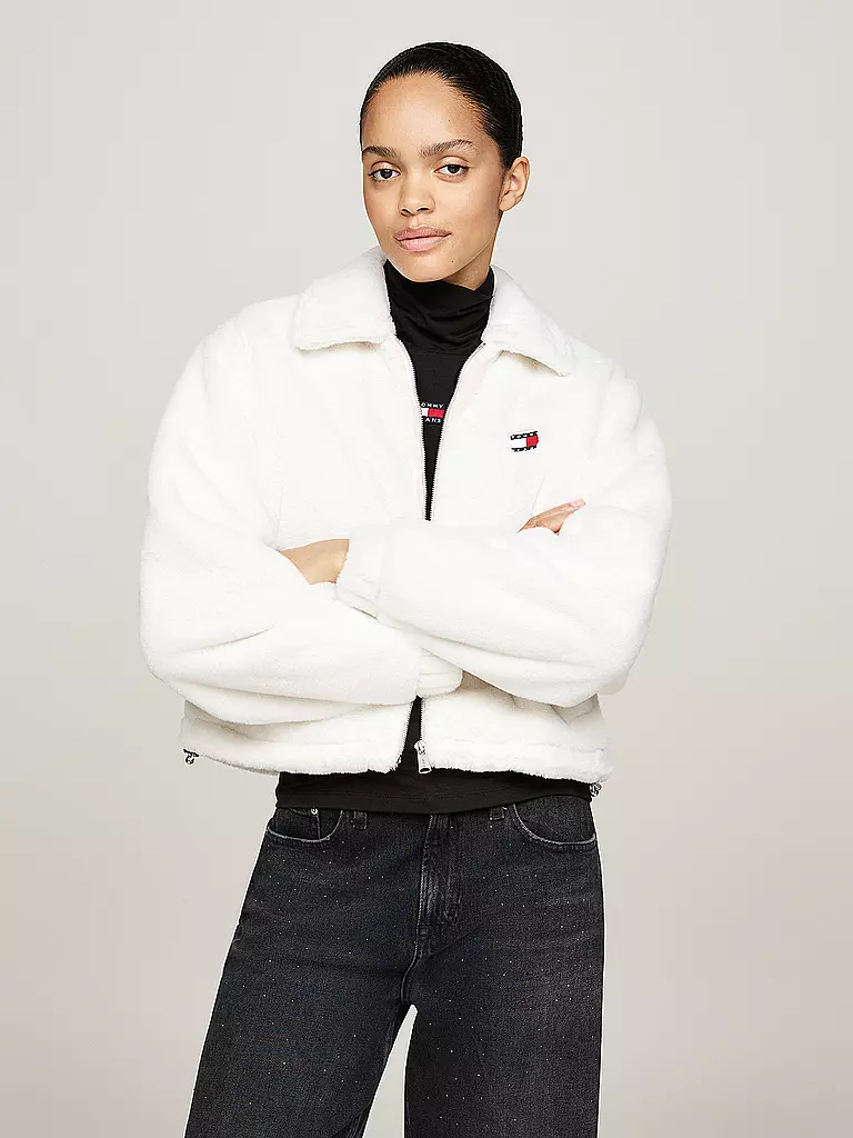 TOMMY JEANS | Veste aspect fourrure | 