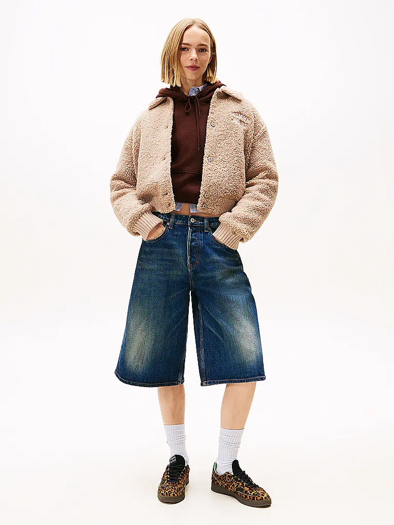 TOMMY JEANS | Veste aspect peau de mouton | beige