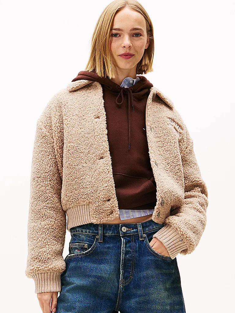 TOMMY JEANS | Veste aspect peau de mouton | 