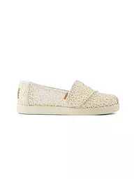 TOMS | Espadrilles ALPARGATA CLASSIC pour enfants | Crème